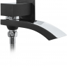Душевая система Hansberge CUBITO H6077BC Черный хром
